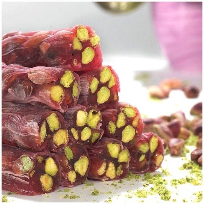 Narlı Antep Fıstıklı Fitil Lokum 500 Gr.