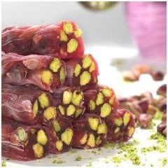 Narlı Antep Fıstıklı Fitil Lokum 500 Gr.